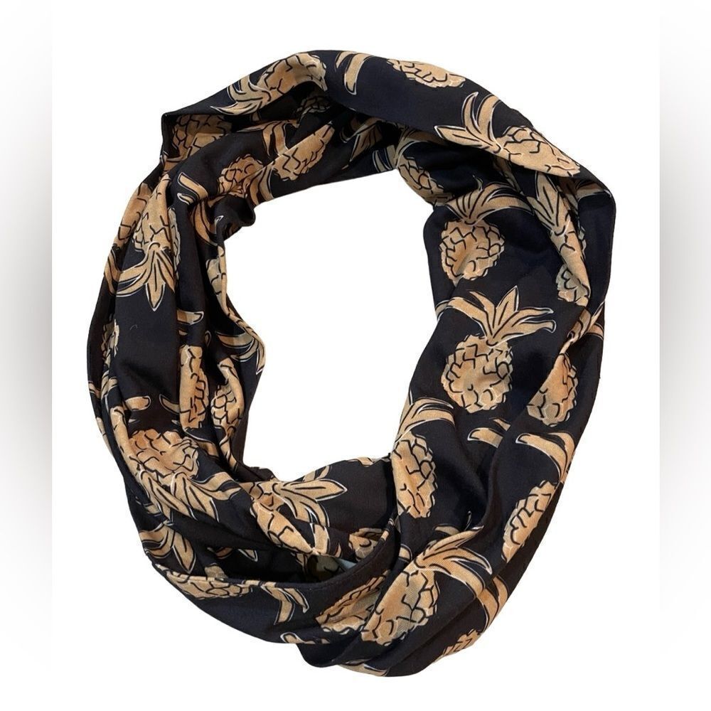 Simply Southern Pineapple Infinity Scarf - Picture 2 of 9
